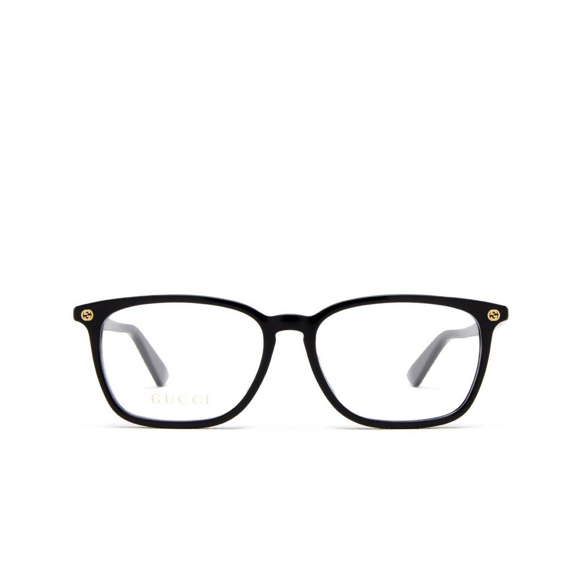 Gucci GG0156OA Eyeglasses 001 Black - front view