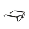 Gucci GG0165ON Korrektionsbrillen 001 black - Produkt-Miniaturansicht 2/4