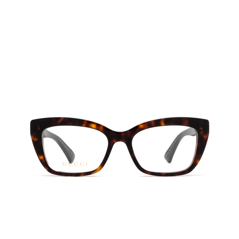 Gucci GG0165ON Eyeglasses 002 havana - 1/4
