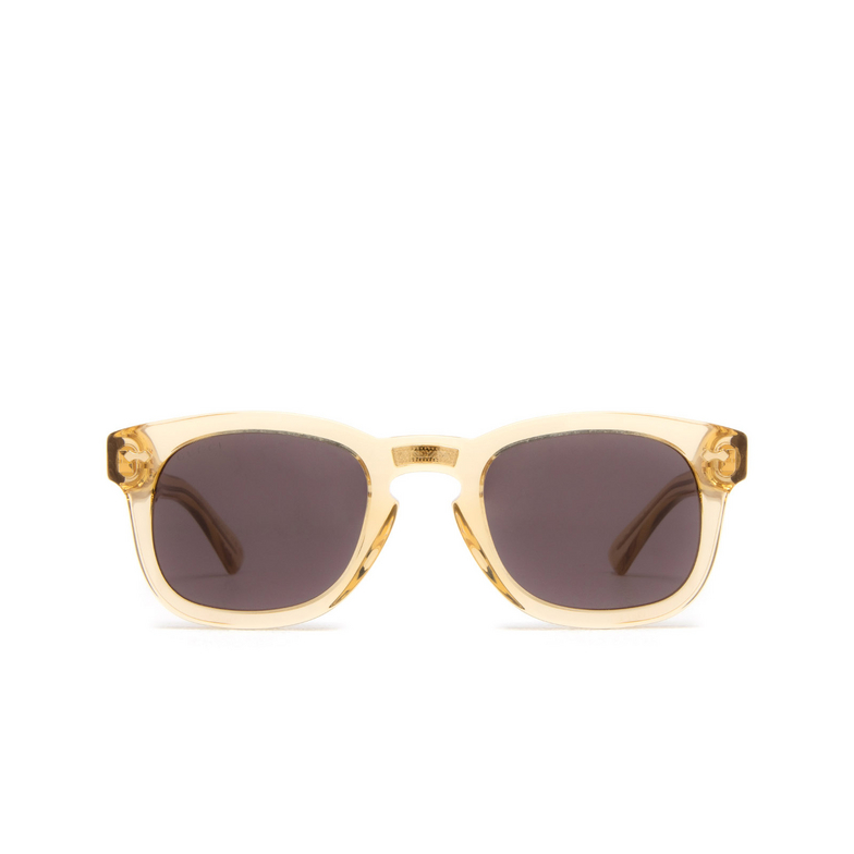 Gucci GG0182S Sunglasses 006 brown - 1/5