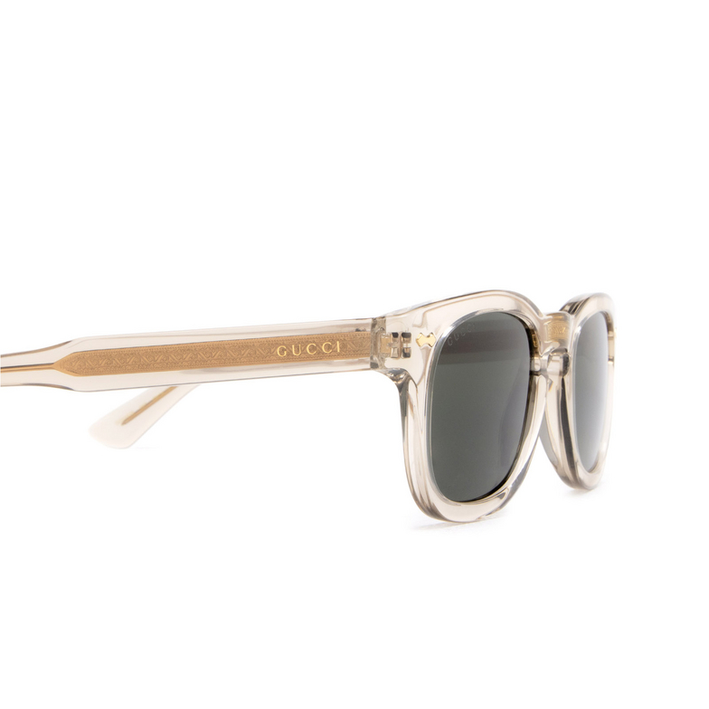 Gucci GG0182S Sunglasses 007 brown - 3/4