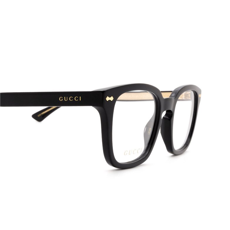 Gucci GG0184O Eyeglasses 001 black - 3/4