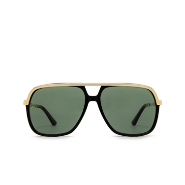 Gucci GG0200S Sunglasses 001 black & gold - front view
