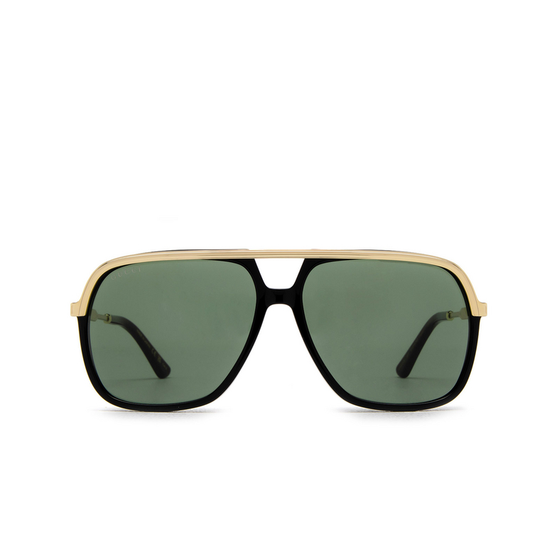 Gucci GG0200S Sunglasses 001 black & gold - 1/5