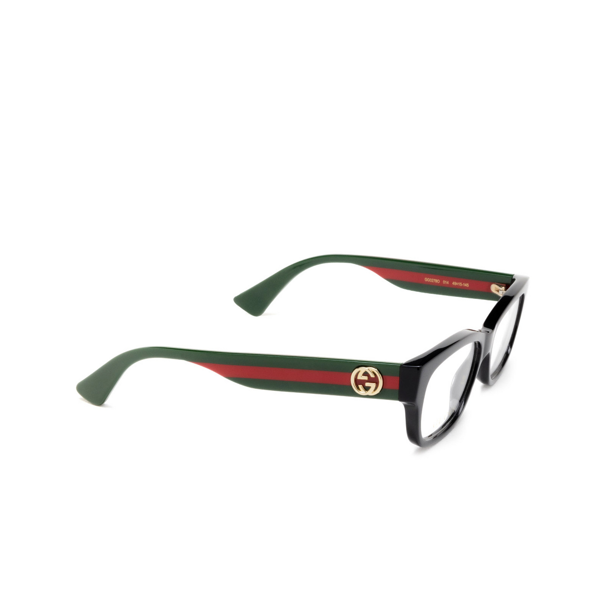 Gucci GG0278O Eyeglasses 014 Black - 2/4