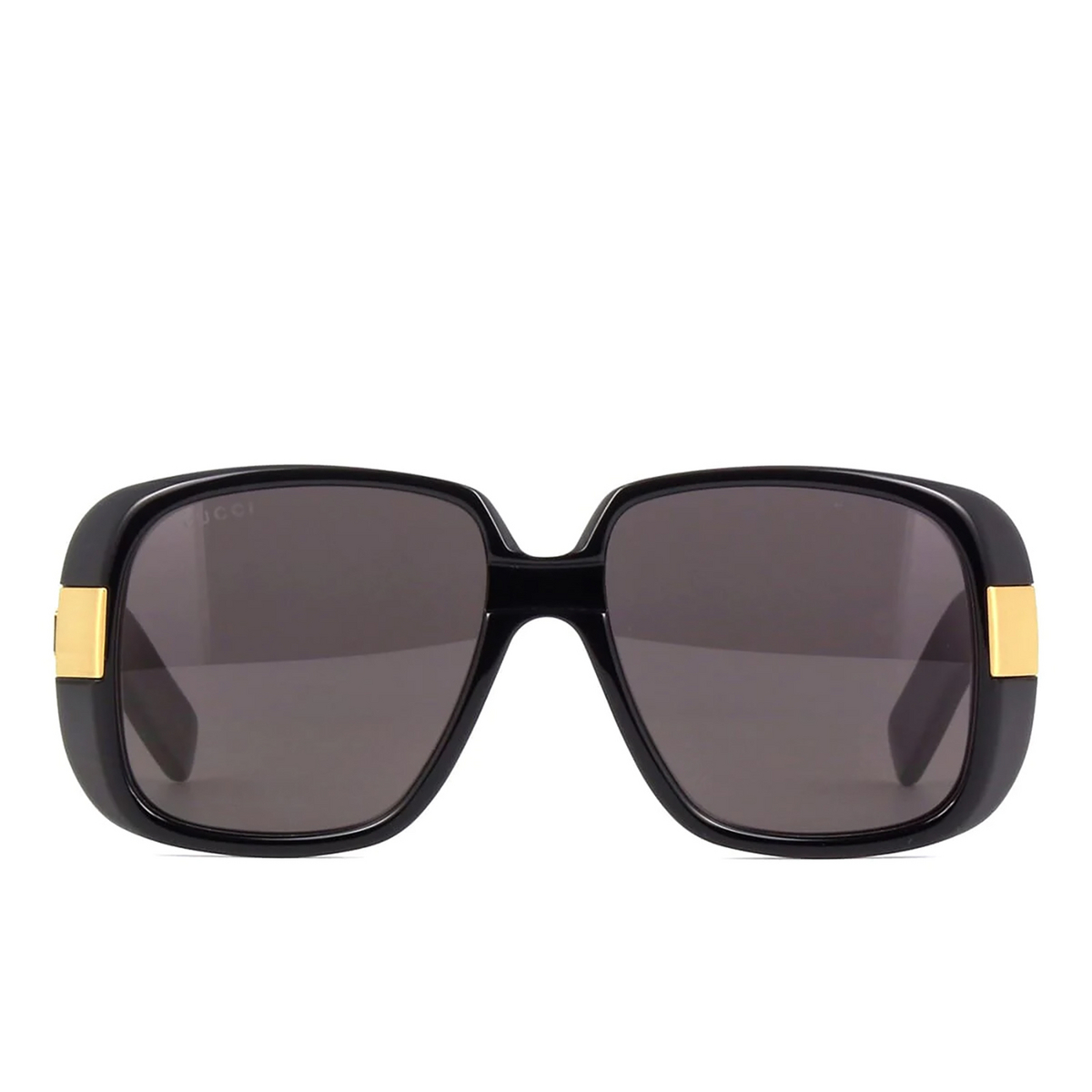 Gucci GG0318S Sunglasses 005 Black - front view