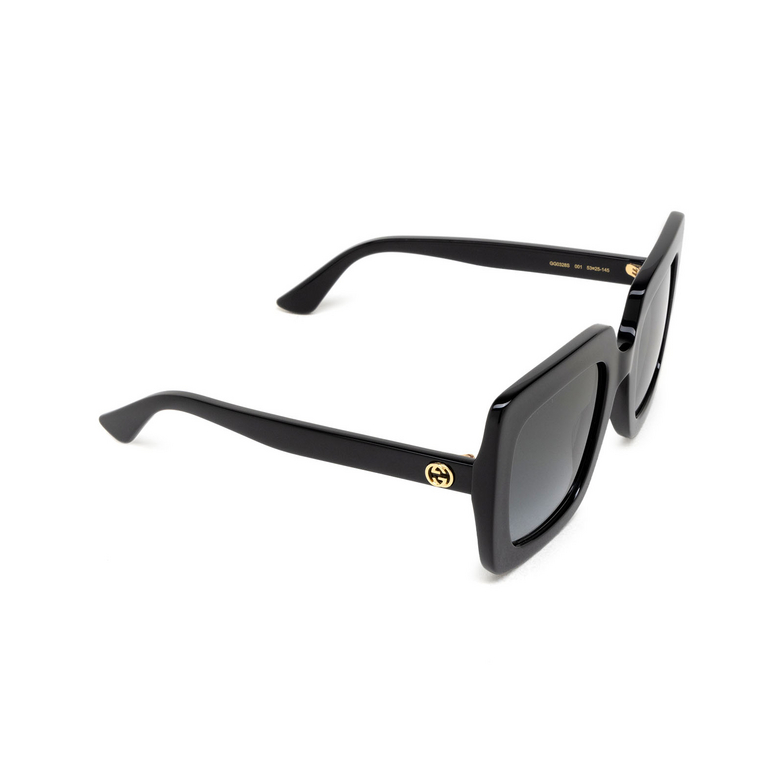 Gucci GG0328S Sunglasses 001 black - 2/4