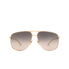 Gafas de sol Gucci GG0336S 001 gold - Miniatura del producto 1/4