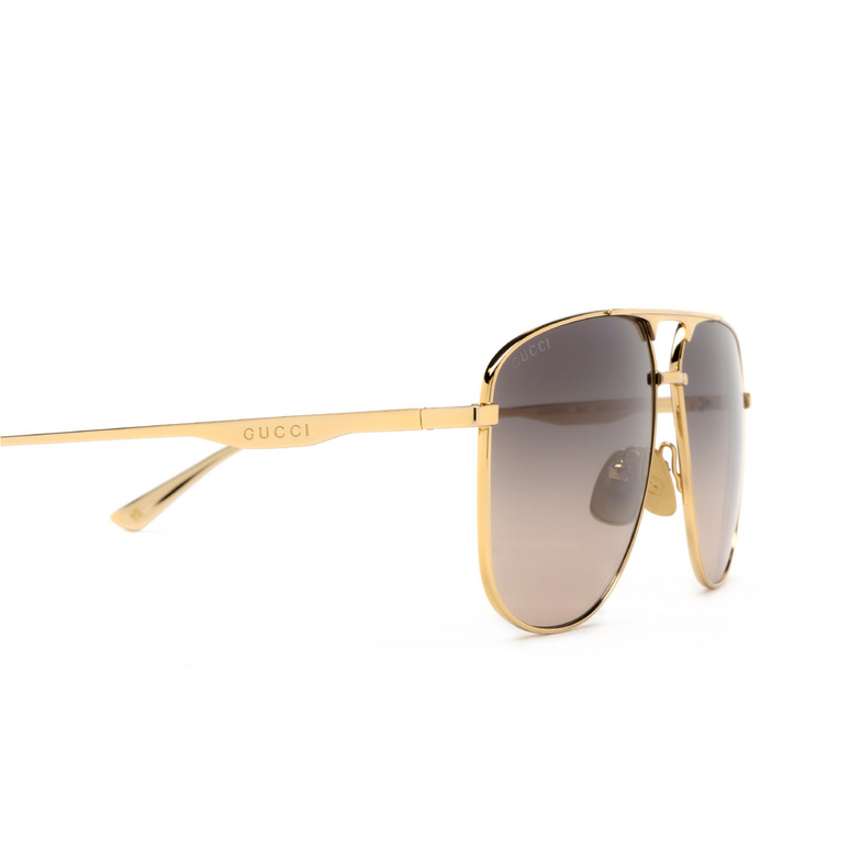 Gucci GG0336S Sunglasses 001 gold - 3/4
