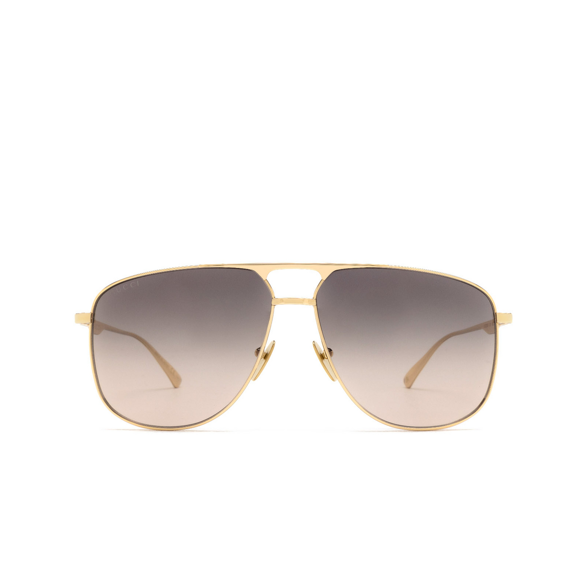 Gucci GG0336S Sunglasses 001 Gold - front view