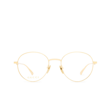 Gucci GG0337O Eyeglasses 008 gold - front view