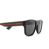 Gucci GG0341S Sunglasses 002 black - product thumbnail 3/4