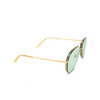 Gafas de sol Gucci GG0356S 004 gold - Miniatura del producto 2/4