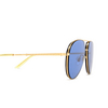 Gafas de sol Gucci GG0356S 009 gold - Miniatura del producto 3/4