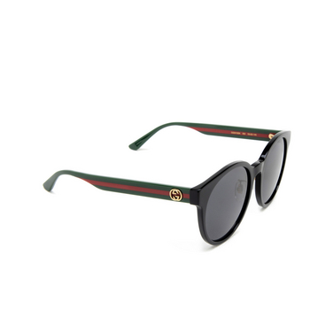 Gafas de sol Gucci GG0416SK 002 black - Vista tres cuartos