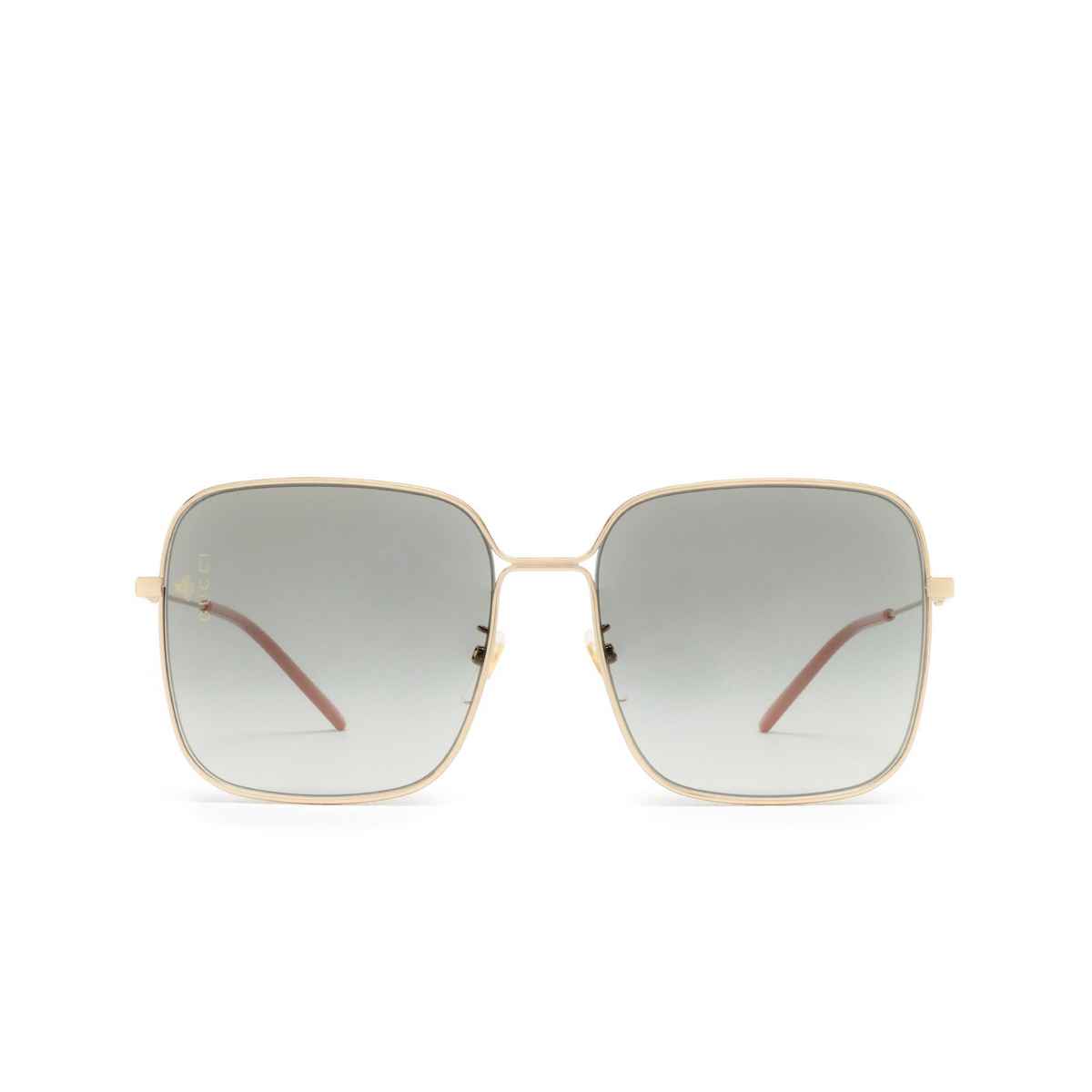 Gucci GG0443S Sunglasses 001 Gold - front view