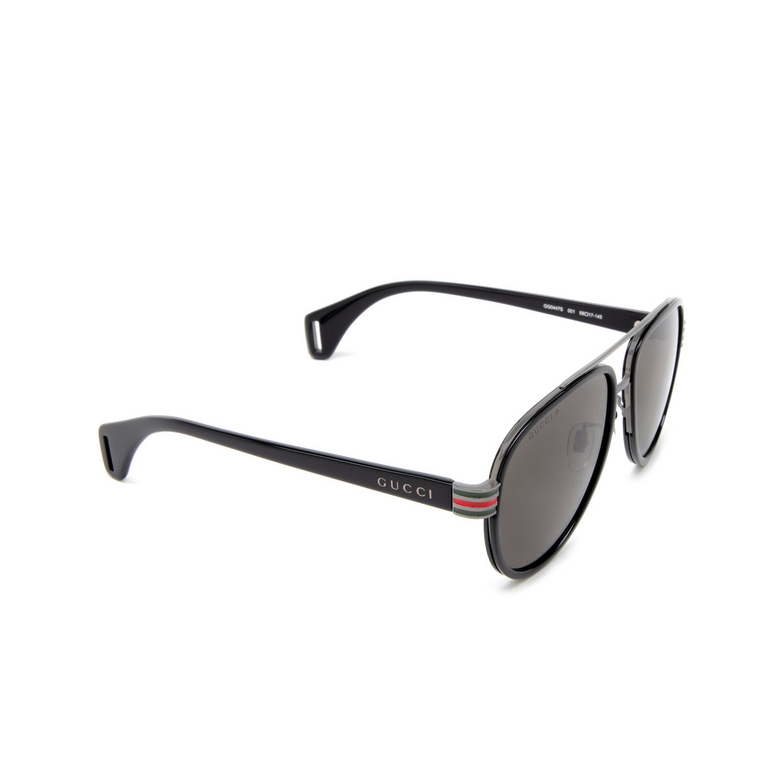 Gucci GG0447S Sunglasses 001 black - 2/5