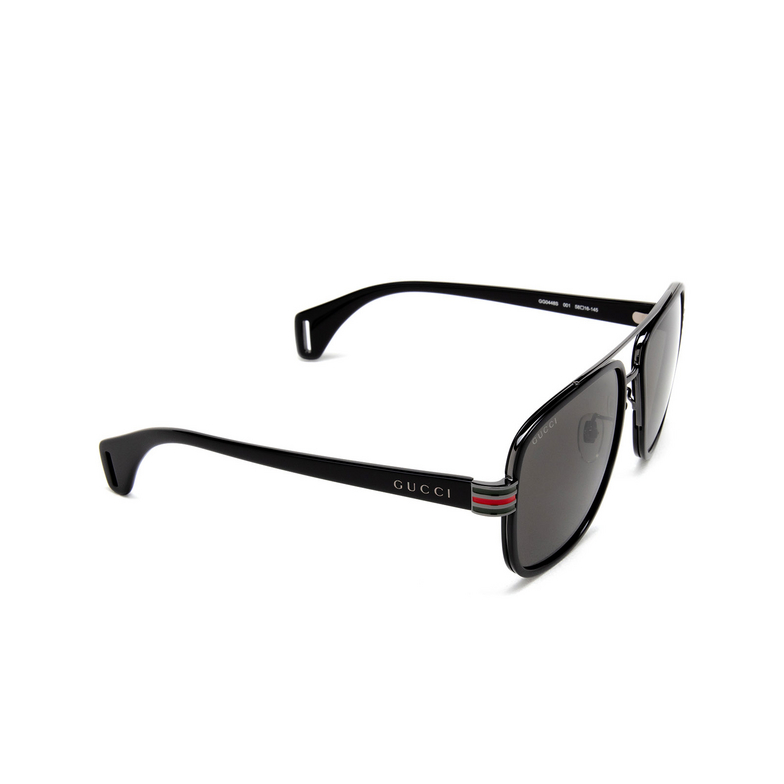 Gucci GG0448S Sunglasses 001 black - 2/4