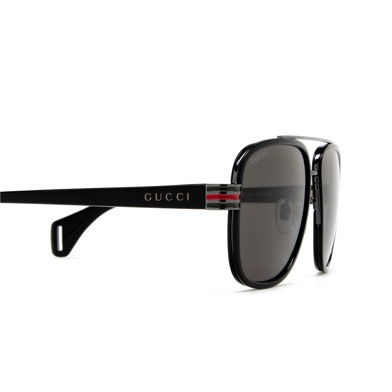 Gucci GG0448S Sunglasses 001 black - 3/4