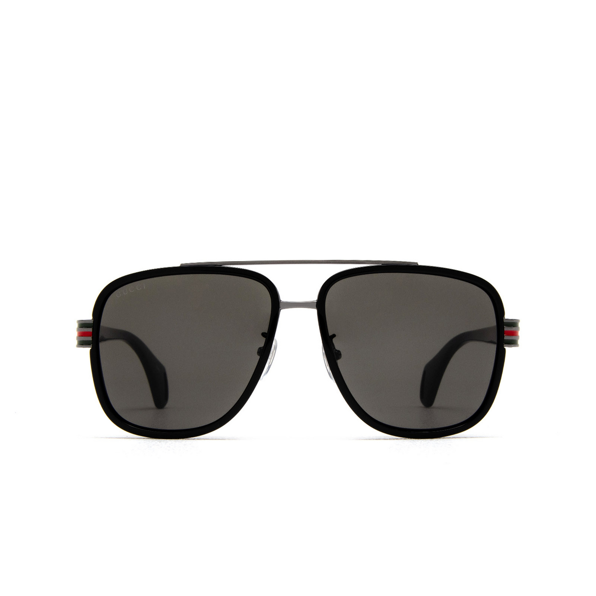 Gucci GG0448S Sunglasses 001 Black - front view