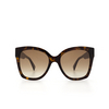 Gucci GG0459S Sunglasses 002 havana - product thumbnail 1/4