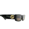 Gucci GG0516S Sunglasses 014 green - product thumbnail 3/4