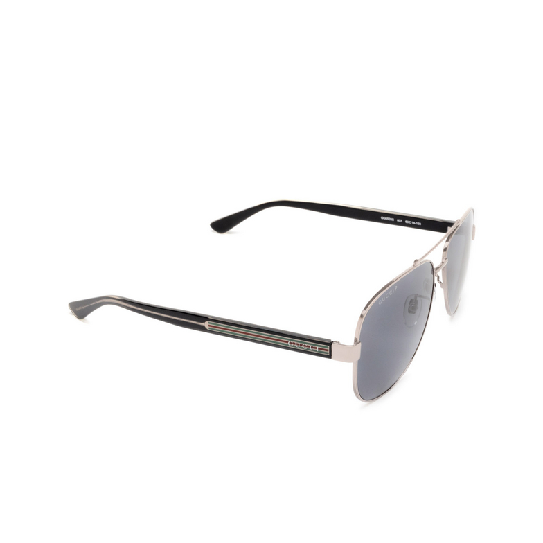 Gucci GG0528S Sunglasses 007 ruthenium - 2/5