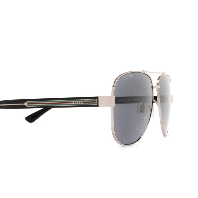 Gucci GG0528S Sunglasses 007 ruthenium - 3/5