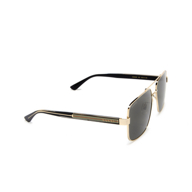 Gafas de sol Gucci GG0529S 001 gold - Vista tres cuartos