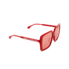 Gucci GG0567SAN Sunglasses 005 red - product thumbnail 2/4