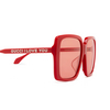 Gucci GG0567SAN Sunglasses 005 red - product thumbnail 3/4