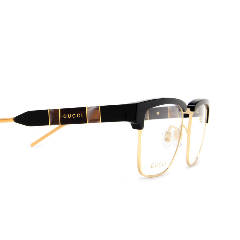 Gucci GG0605O Eyeglasses 001 black - 3/4