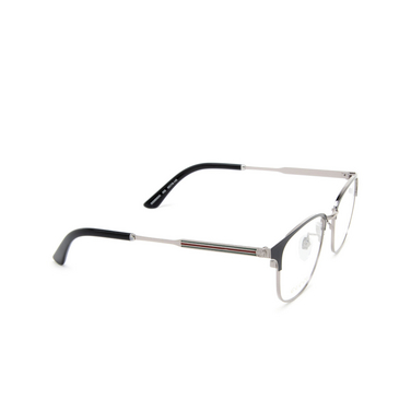 Gucci GG0609OK Eyeglasses 002 black - three-quarters view