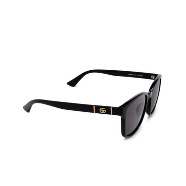 Gucci GG0637SK Sunglasses 001 black - three-quarters view