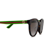 Gucci GG0702SKN Sunglasses 003 havana - product thumbnail 3/4
