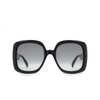 Gafas de sol Gucci GG0713S 006 shiny black - Miniatura del producto 1/4