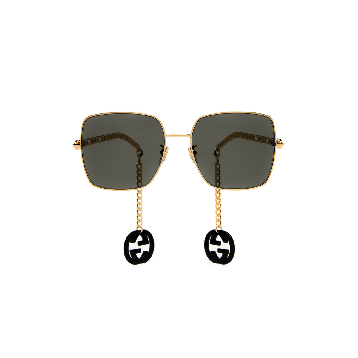 Gucci GG0724S Sunglasses 001 Gold - front view