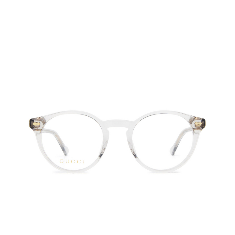 Gucci GG0738O Eyeglasses 006 transparent grey - 1/4