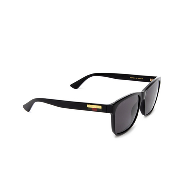 Gucci GG0746S Sunglasses 001 black - three-quarters view