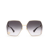 Gafas de sol Gucci GG0817S 006 gold - Miniatura del producto 1/5