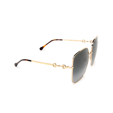 Gucci GG0879S Sonnenbrillen 001 gold - Dreiviertelansicht