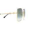 Gucci GG0879S Sunglasses 003 gold - product thumbnail 3/4