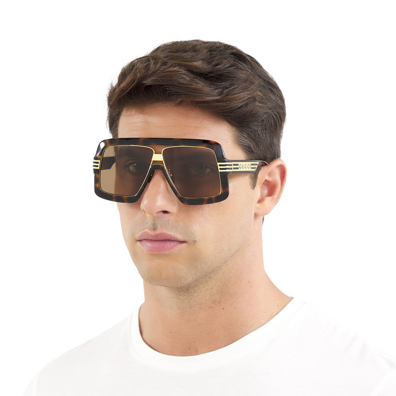 Gucci GG0900S Sunglasses 002 havana - 5/5