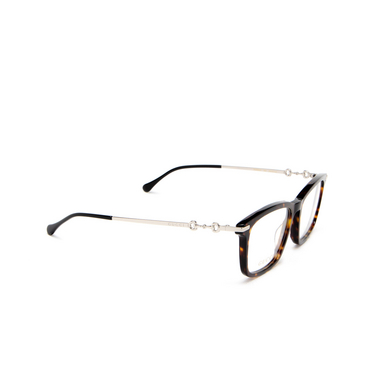 Gucci GG0920O Eyeglasses 002 dark havana - three-quarters view