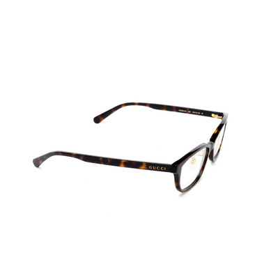 Gucci GG0931OJ Korrektionsbrillen 005 havana - Dreiviertelansicht