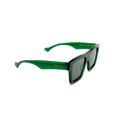 Gucci GG0962S Sunglasses 010 green - three-quarters view