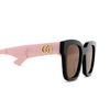 Gucci GG0998S Sunglasses 005 black - product thumbnail 3/5