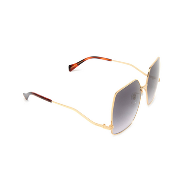 Gucci GG1005S Sunglasses 002 gold - three-quarters view