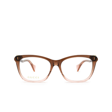 Gucci GG1012O Eyeglasses 003 burgundy & pink - front view