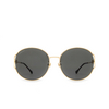 Gucci GG1017SK Sunglasses 001 gold - product thumbnail 1/4